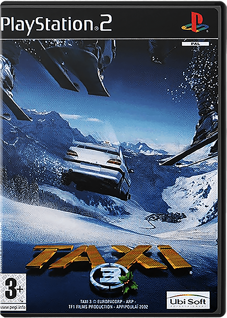 Taxi 3 box art for Playstation 2